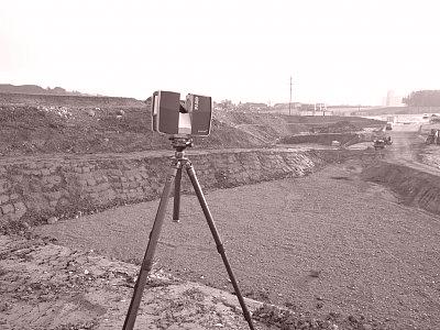 Aufnahme mit Laserscanner