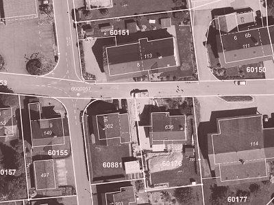 Orthophoto mit AV kombiniert