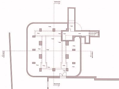 Grundriss Silo UG
