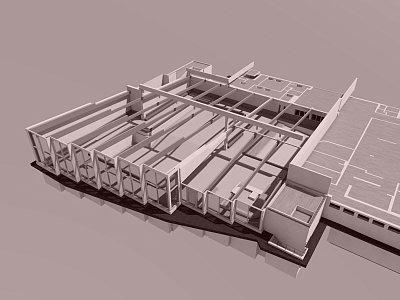 3D-Modell Badebereich