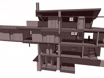 Schnitt durch 3D-Modell