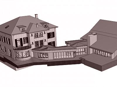 3D-Modell Aussenansicht