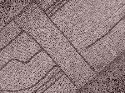 Die Intensitätswerte der Laserscans erlauben eine Strassenzustandsanalyse