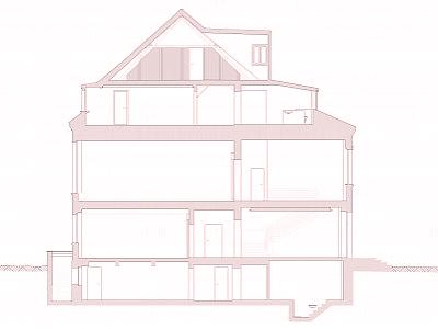 Querschnittplan