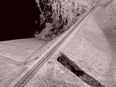Die aufbereiteten 3D-Daten können in unserem WebViewer im Kontext mit den Punktwolken betrachtet werden.